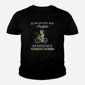 Lustiges Fahrrad-Kinder Tshirt, Nicht Perfekt Aber Radfahrer - Seseable
