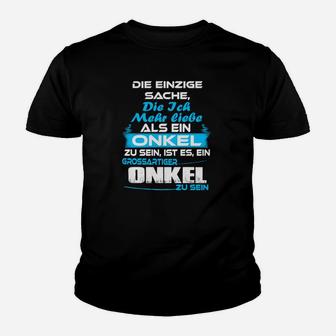 Lustiges Onkel Kinder Tshirt mit deutschem Spruch, Ideal für Onkel - Seseable