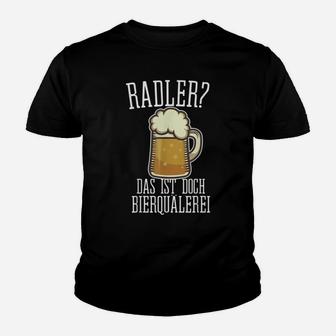 Lustiges Radler Bier Oktoberfest Bierlie Kinder T-Shirt - Seseable