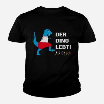 Lustiges T-Rex Kinder Tshirt Der Dino lebt!, für Dinosaurier-Fans - Seseable