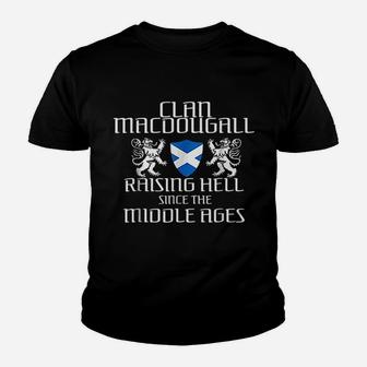 Macdougall Scottish Family Scotland Name Clan Gift Kid T-Shirt | Seseable CA