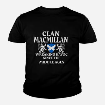 Macmillan Scottish Family Clan Scotland Name Gift Kid T-Shirt - Seseable
