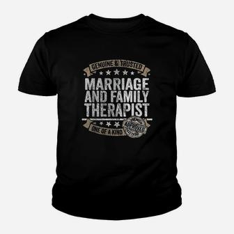 Marriage And Family Therapist Profession Job Kid T-Shirt - Seseable