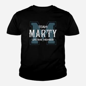 Marty Shirts - Team Marty Lifetime Member Name Shirts Youth T-shirt - Seseable