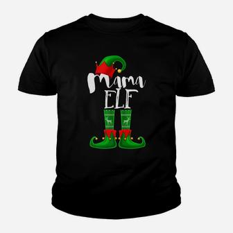 Matching Family Christmas Pajama Mama Elf Pj Kid T-Shirt - Seseable