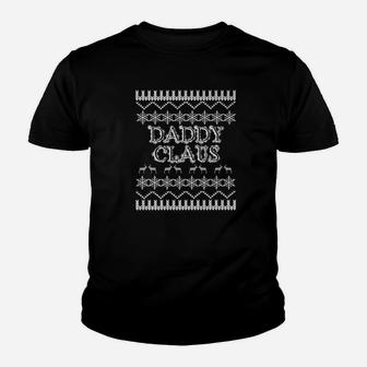 Matching Family Christmas Shirts Fun Party Daddy Claus Kid T-Shirt | Seseable CA