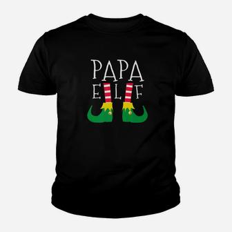 Matching Family Elf Squad Christmas Papa Kid T-Shirt - Seseable