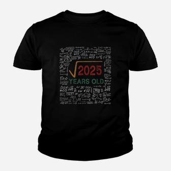 Math Square Root Of 2025 Vintage -3rd Birthday -3 Years Old Kid T-Shirt - Seseable