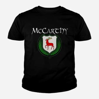 Mccarthy Surname Irish Last Name Mccarthy Family Kid T-Shirt - Seseable