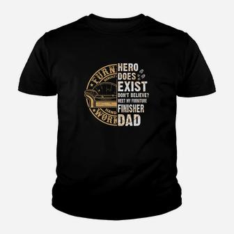 Meet My Furniture Finisher Dad Jobs Gifts Kid T-Shirt - Seseable