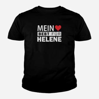 Mein Herz Bebt Für Helene Kinder T-Shirt - Seseable