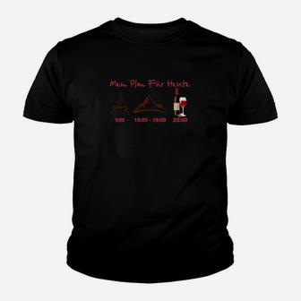 Mein Plan-Pelz-Heiliger Wein- Und Berg- Kinder T-Shirt - Seseable