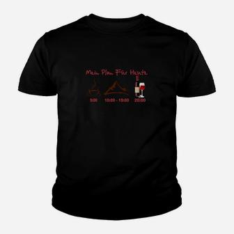 Mein Plan-Pelz-Heiliger Wein- Und Berg- Kinder T-Shirt - Seseable