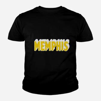 Memphis Tennessee Retro Vintage Travel Kid T-Shirt - Seseable