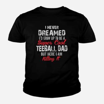 Mens Ball Dad Clothing Cool For Ball Dads Kid T-Shirt - Seseable
