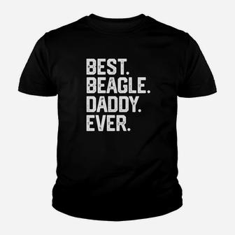 Mens Best Beagle Daddy Ever Funny Fathers Day Gift Dad Kid T-Shirt - Seseable