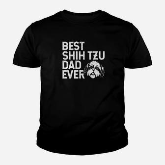 Mens Best Shih Tzu Dad Ever For Men Who Own Shih Tzu Dogs Premium Kid T-Shirt - Seseable