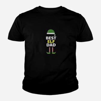 Mens Christmas Elf Dad Daddy Matching Family Companion Kid T-Shirt - Seseable