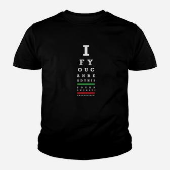 Mens Cool Papa Eye Chart Tes, best christmas gifts for dad Kid T-Shirt - Seseable