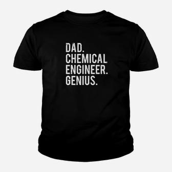 Mens Dad Chemical Engineer Genius Chemical Engineering Father Premium Kid T-Shirt - Seseable