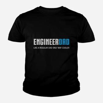 Mens Engineer Dad Shirt Kid T-Shirt - Seseable