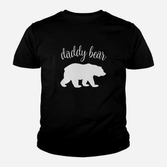 Mens Hoines Designs Daddy Bear, best christmas gifts for dad Kid T-Shirt - Seseable