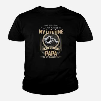 Mens Ive Been Called A Lot Of Names But Papa Is My Favorite Premium Kid T-Shirt