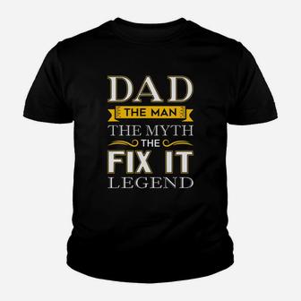 Mens Mr Fix It Dad Shirts Kid T-Shirt - Seseable