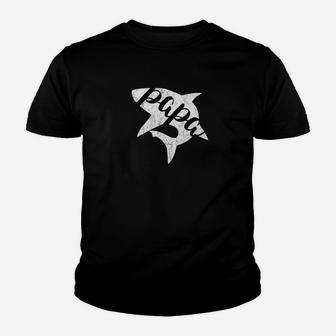 Mens Papa Shark Shirt Matching Family Shirts Shark Family Kid T-Shirt - Seseable