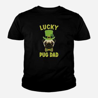 Mens Pug Dad Pug St Patricks Day 2018 Shirt For Pug Dads Kid T-Shirt - Seseable