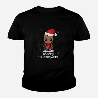 Merry Kissmyass Gr00t 18 Kinder T-Shirt - Seseable