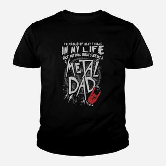Metal Dad Kid T-Shirt - Seseable