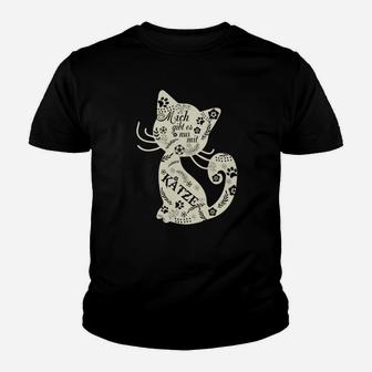 Mich Gibt Es Nur Mit Katze Kinder T-Shirt - Seseable