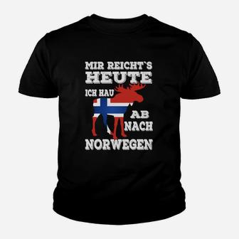 Mir Richten Ab Nach Norwegten Kinder T-Shirt - Seseable