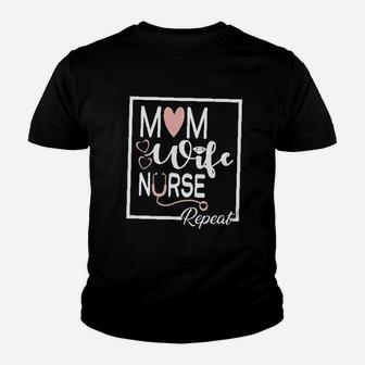 Mom Wife Nurse Gift For Women Kid T-Shirt - Seseable