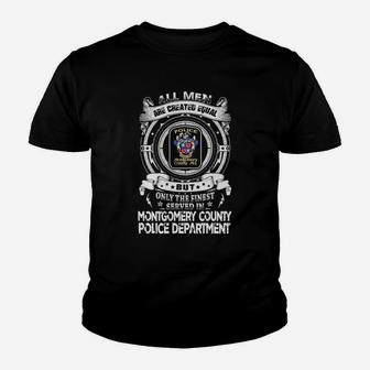 Montgomery County Police Department Kid T-Shirt - Seseable