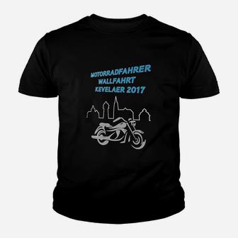 Motorrad Wallfahrt Kevelaer Kinder T-Shirt - Seseable