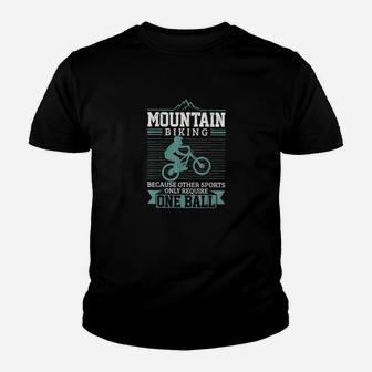 Mountain Biking Mtb Downhill Biking Classic Kid T-Shirt - Seseable