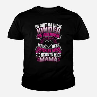 Mutter Mama Kinder Herz Kinder T-Shirt - Seseable