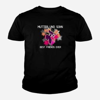 Mutter und Sohn Best Friends Forever Kinder Tshirt, Herz & Puzzle Design - Seseable