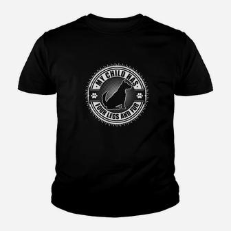 My Dog Child Has Fur Premiums Kid T-Shirt - Seseable