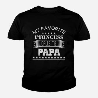 My Favorite Princess Calls Me Papa Kid T-Shirt - Seseable
