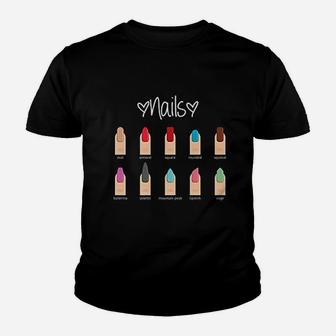 Nail Lady Boss Store How Do You Want Your Nails Nail Tech Kid T-Shirt - Seseable