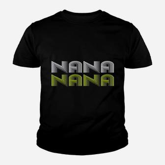 Nana Two Colored Vintage Style Kid T-Shirt - Seseable