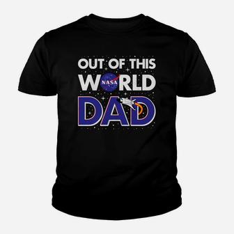Nasa Out Of This World Dad Fathers Day Premium Kid T-Shirt - Seseable