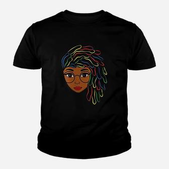 Natural Hair Strong Black Women Beautiful Afro Gift Kid T-Shirt - Seseable