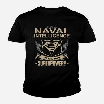 Naval Intelligence Kid T-Shirt - Seseable