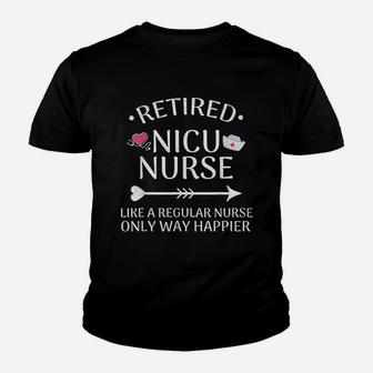 Nicu Nurse Retirement Kid T-Shirt - Seseable