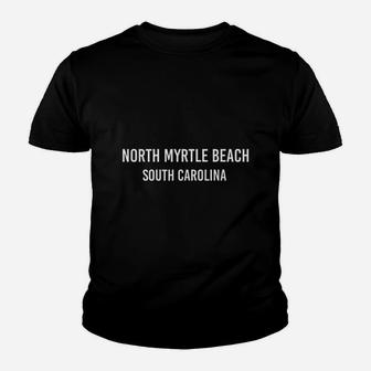 North Myrtle Beach South Carolina Sc Usa Vintage Sports Kid T-Shirt - Seseable