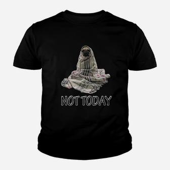 Not Today Blanket Dog Kid T-Shirt | Seseable UK